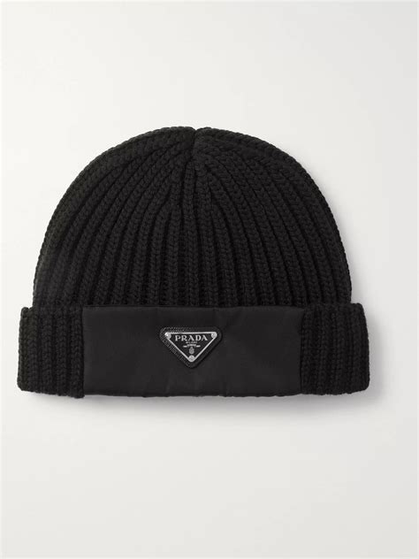 prada cape mens|Prada wool beanie.